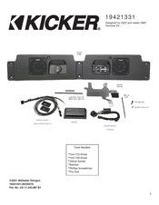 Kicker 19421331 Instrucciones De Montaje