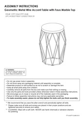 Cheyenne Products CPFT1324B Instrucciones Para Armar