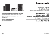 Panasonic SC-PMX100 Instrucciones De Funcionamiento