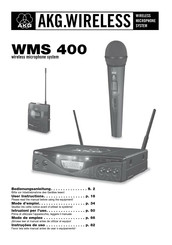 AKG WMS400 Modo De Empleo