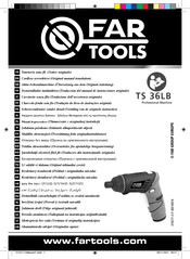 Far Tools TS 36LB Traduccion Del Manual De Instrucciones Originale