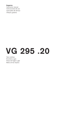 Gaggenau VG 295 20 Serie Manual Del Propietário