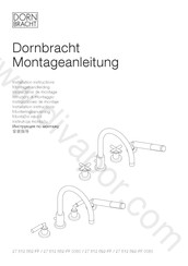 Dornbracht 27 512 882-FF 0050 Instrucciones De Montaje