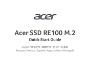 Acer RE100 M.2 128GB Guia De Inicio Rapido