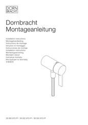 Dornbracht 36 050 970-FF Instrucciones De Montaje