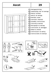 Home affaire Ascot 29 Instrucciones De Montaje