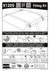 Yakima K1205 Manual Del Usuario