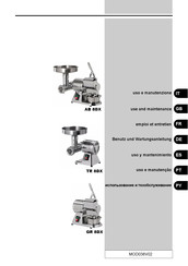 Fimar TR 8DX Uso Y Mantenimiento