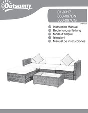 Outsunny 860-097BN Manual De Instrucciones