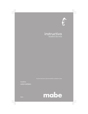 mabe LMD6124PBBB0 Instructivo