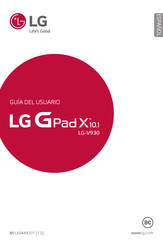 LG GPad X10.1 Guia Del Usuario