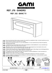 Gami SANDRO J76 Instrucciones De Montaje