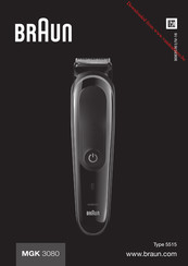 Braun MGK 3080 Manual Del Usuario