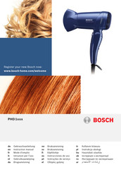 Bosch PHD 1 Serie Instrucciones De Uso