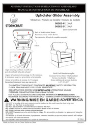 Storkcraft 06562-41 HJ Serie Manual De Instrucciones De Ensamblaje