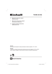 EINHELL TE-MG 300 EQ Manual De Instrucciones Original