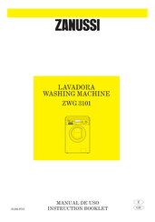 Zanussi ZWG 3101 Manual De Uso