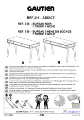 Gautier 311 Instrucciones De Montaje