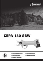 Garland CEPA 130 SBW-21 55-0007 Manual De Instrucciones