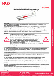 BGS technic 3050 Manual De Instrucciones