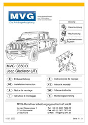 MVG 0850 D Instrucciones De Montaje