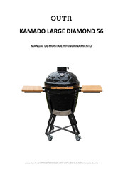 OUTR KAMADO LARGE DIAMOND 56 Manual De Montaje Y Funcionamiento