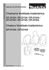 Makita DFV214A Manual De Instrucciones