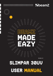 Beamz SLIMPAR 30UV Manual Del Usuario