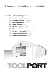 toolport Everest 8x16 Manual De Instrucciones