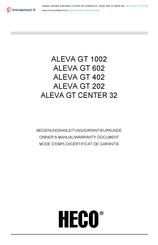 Heco ALEVA GT CENTER 32 Manual Del Usuario