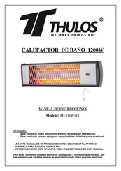 Thulos TH-FHW111 Manual De Instrucciones