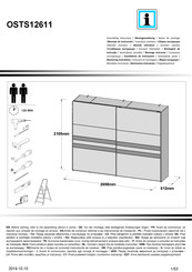 Forte OSTS12611 Instrucciones De Montaje