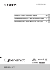 Sony Cyber-shot DSC-HX7 Manual De Instrucciones