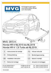 MVG 2972 A Instrucciones De Montaje