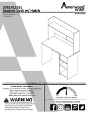 Ameriwood HOME 3761412EBL Instrucciones De Montaje