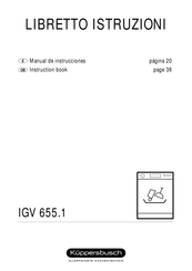 KÜPPERBUSCH IGV 655.1 Manual De Instrucciones