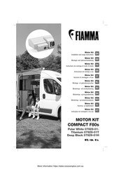 Fiamma 07929-01- Instruciones De Montaje Y Uso