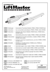 Chamberlain LiftMaster LYN400 Serie Instrucciones