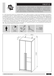 ML MEBLE DROP 02 Instrucción De Montaje