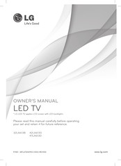 LG 42LA6130 Manual Del Usuario