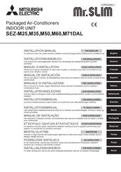 Mitsubishi Electric Mr.Slim SEZ-M25 Manual De Instalación