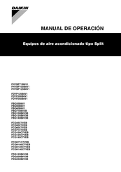 Daikin FCQH100C7VEB Manual De Operación
