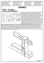 Forma Ideale LINARES UP 01055 Instrucciones De Montaje