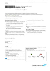 Endress+Hauser Ceraphant PTP31B Manual De Instrucciones