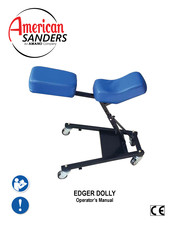 Amano American SANDERS EDGER DOLLY Manual Del Usuario