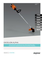 pellenc EXCELION ALPHA Manual De Instrucciones