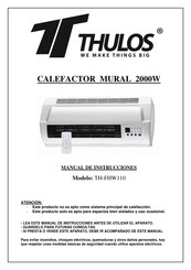 Thulos TH-FHW110 Manual De Instrucciones