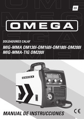 Omega MIG-MMA OM180I Manual De Instrucciones