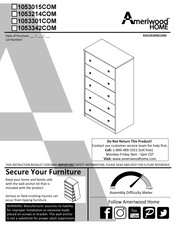 Ameriwood HOME 1053214COM Manual Del Usuario