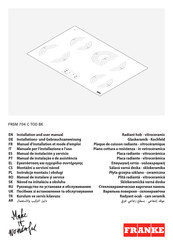 Franke FRSM 704 C TOD BK Manual De Instalación Y Servicio